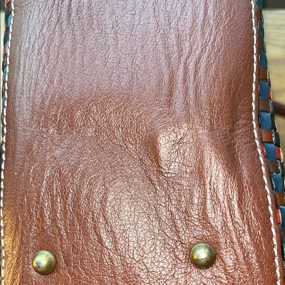 Vera Pelle Pagani Multicolor Woven Satchel Made in Italy‎ - Picture 5 of 16